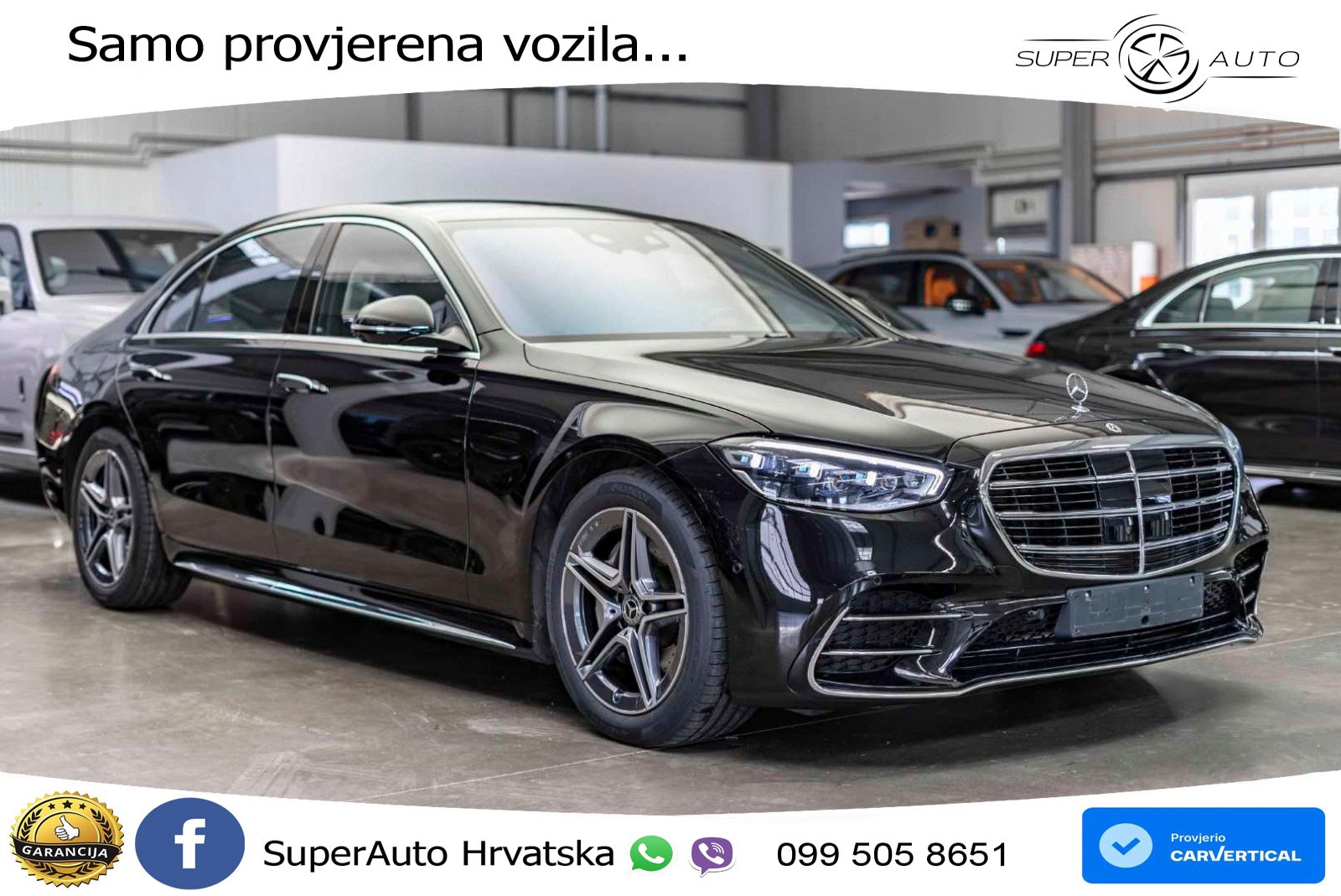 Mercedes S 500 Long (449 KS) EQ Boost 4MATIC 9G-TRONIC AMG LED+GR SJED+ACC