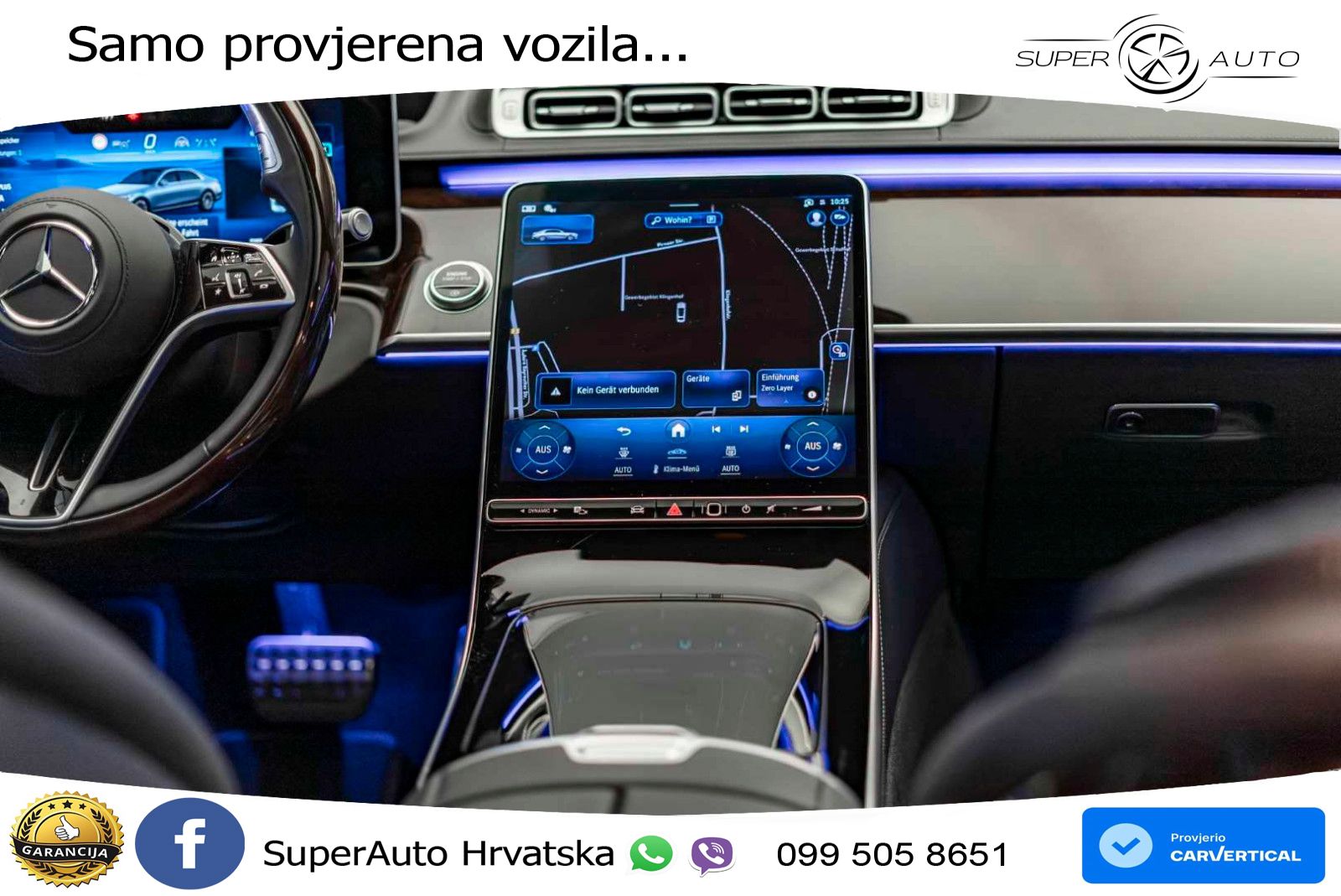 Mercedes S 500 Long (449 KS) EQ Boost 4MATIC 9G-TRONIC AMG LED+GR SJED+ACC