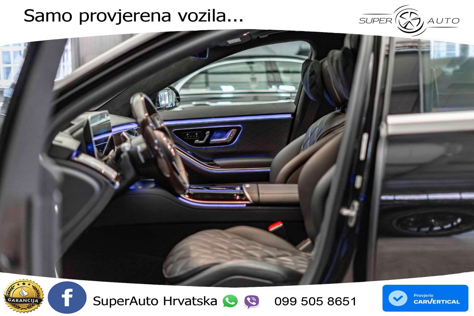 Mercedes S 500 Long (449 KS) EQ Boost 4MATIC 9G-TRONIC AMG LED+GR SJED+ACC