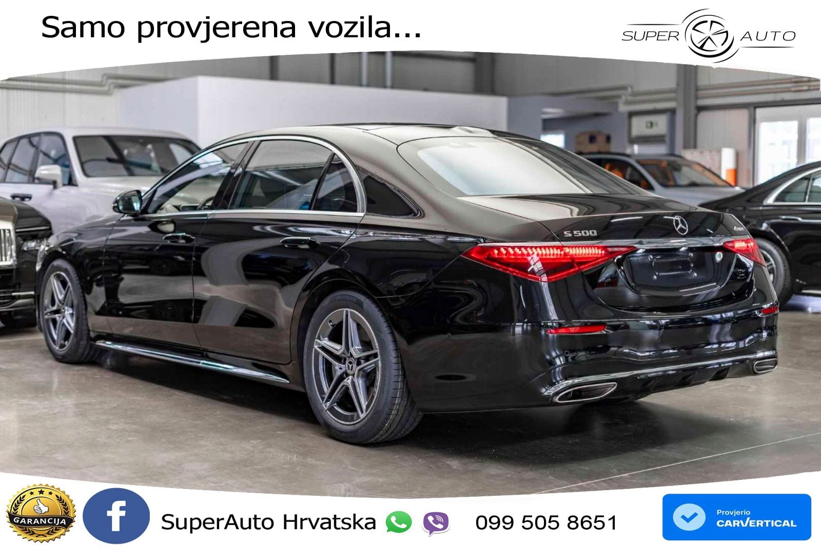Mercedes S 500 Long (449 KS) EQ Boost 4MATIC 9G-TRONIC AMG LED+GR SJED+ACC