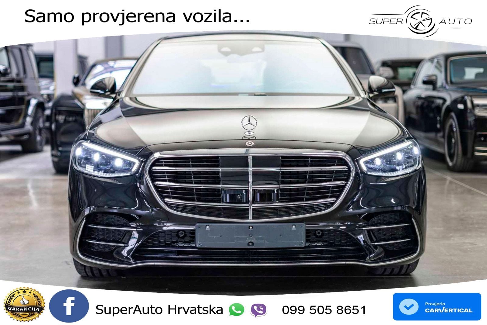 Mercedes S 500 Long (449 KS) EQ Boost 4MATIC 9G-TRONIC AMG LED+GR SJED+ACC