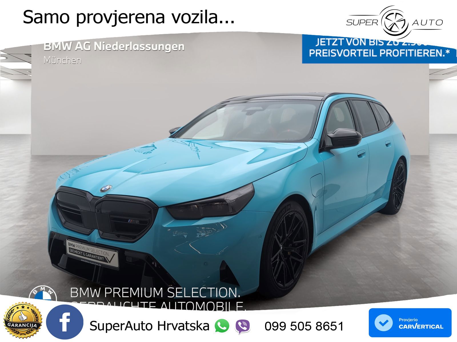 BMW M5 Touring 4.4 V8 (727 KS) xDrive Steptronic