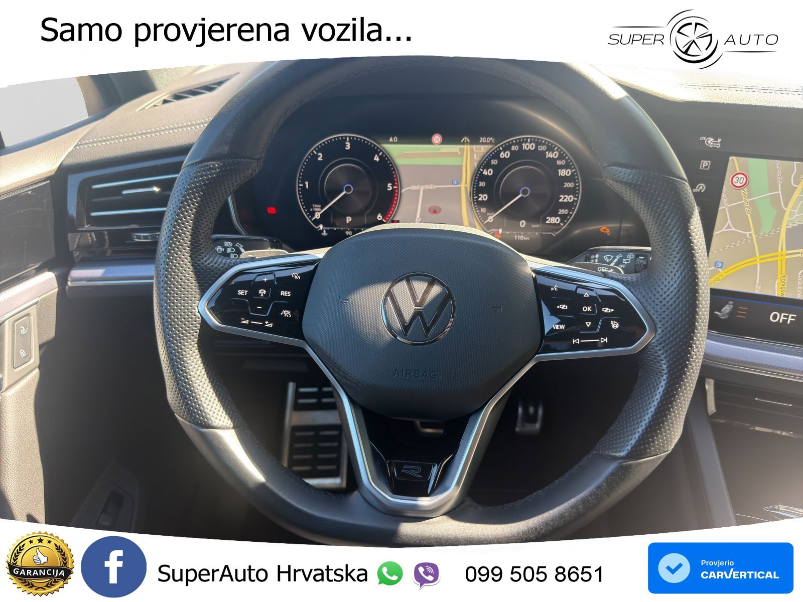 Volkswagen Touareg 3.0 V6 TDI (286 KS) 4MOTION Tiptronic R-Line LED+GR SJED+ACC