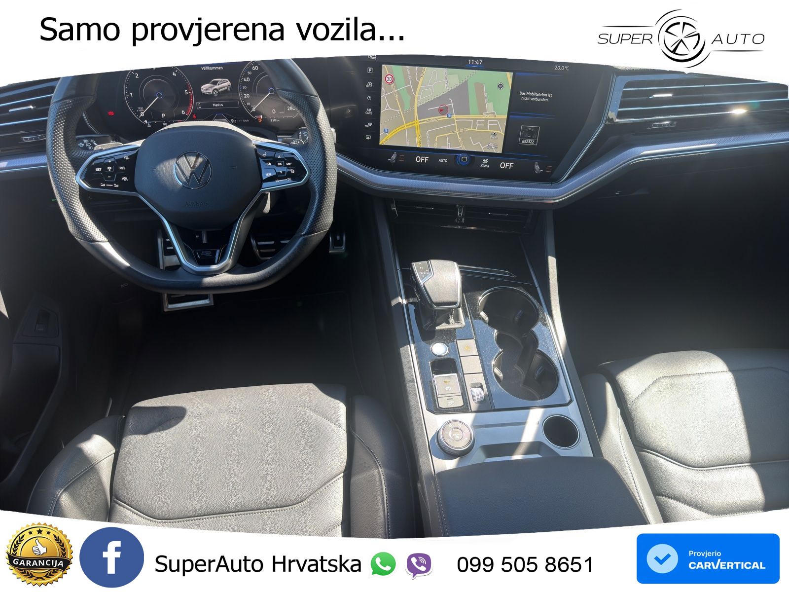 Volkswagen Touareg 3.0 V6 TDI (286 KS) 4MOTION Tiptronic R-Line LED+GR SJED+ACC