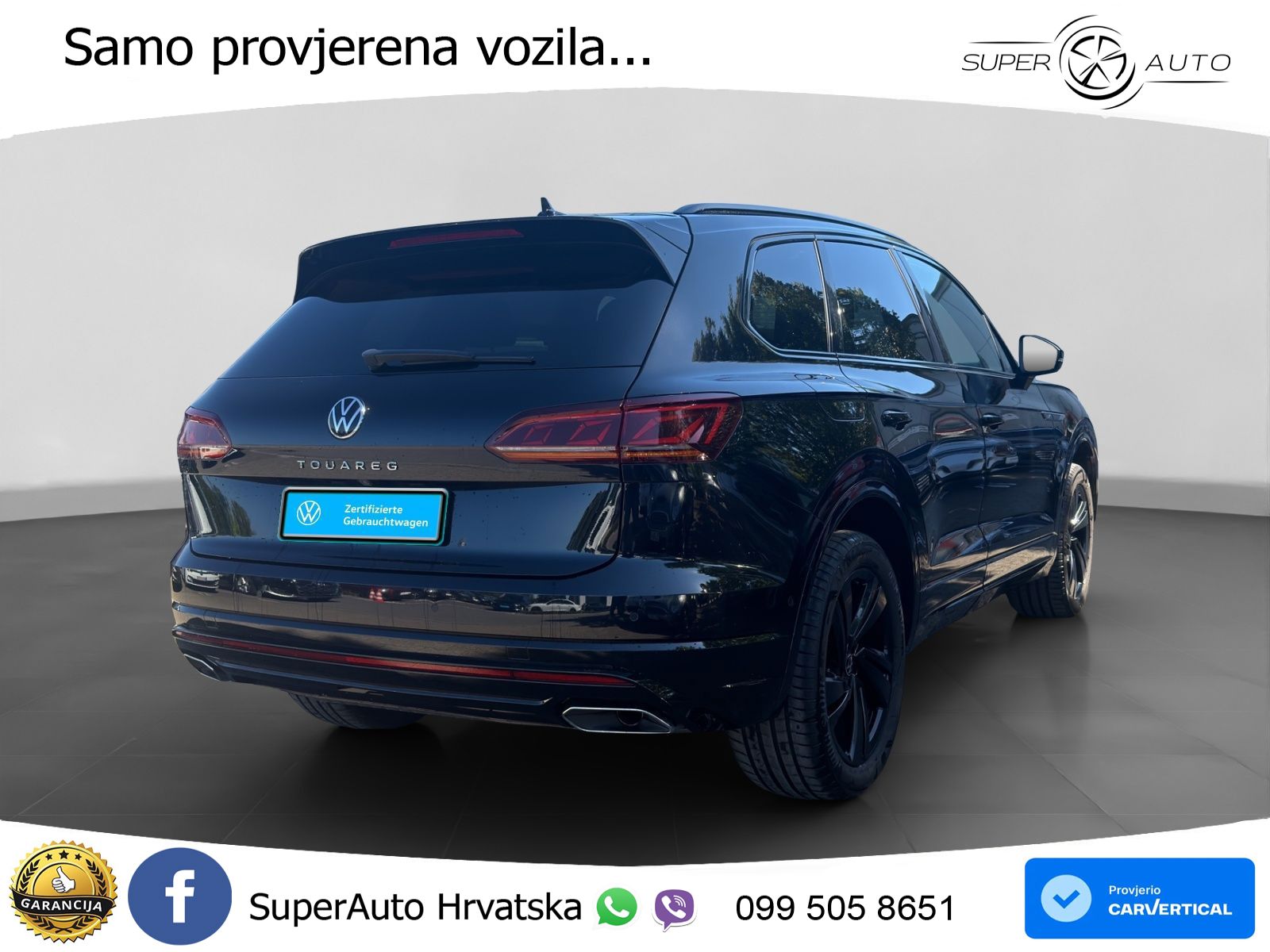 Volkswagen Touareg 3.0 V6 TDI (286 KS) 4MOTION Tiptronic R-Line LED+GR SJED+ACC