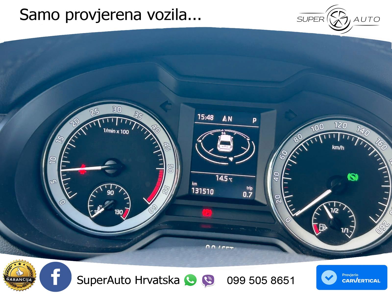 Škoda Octavia Combi 2.0 TDI (150 KS) DSG