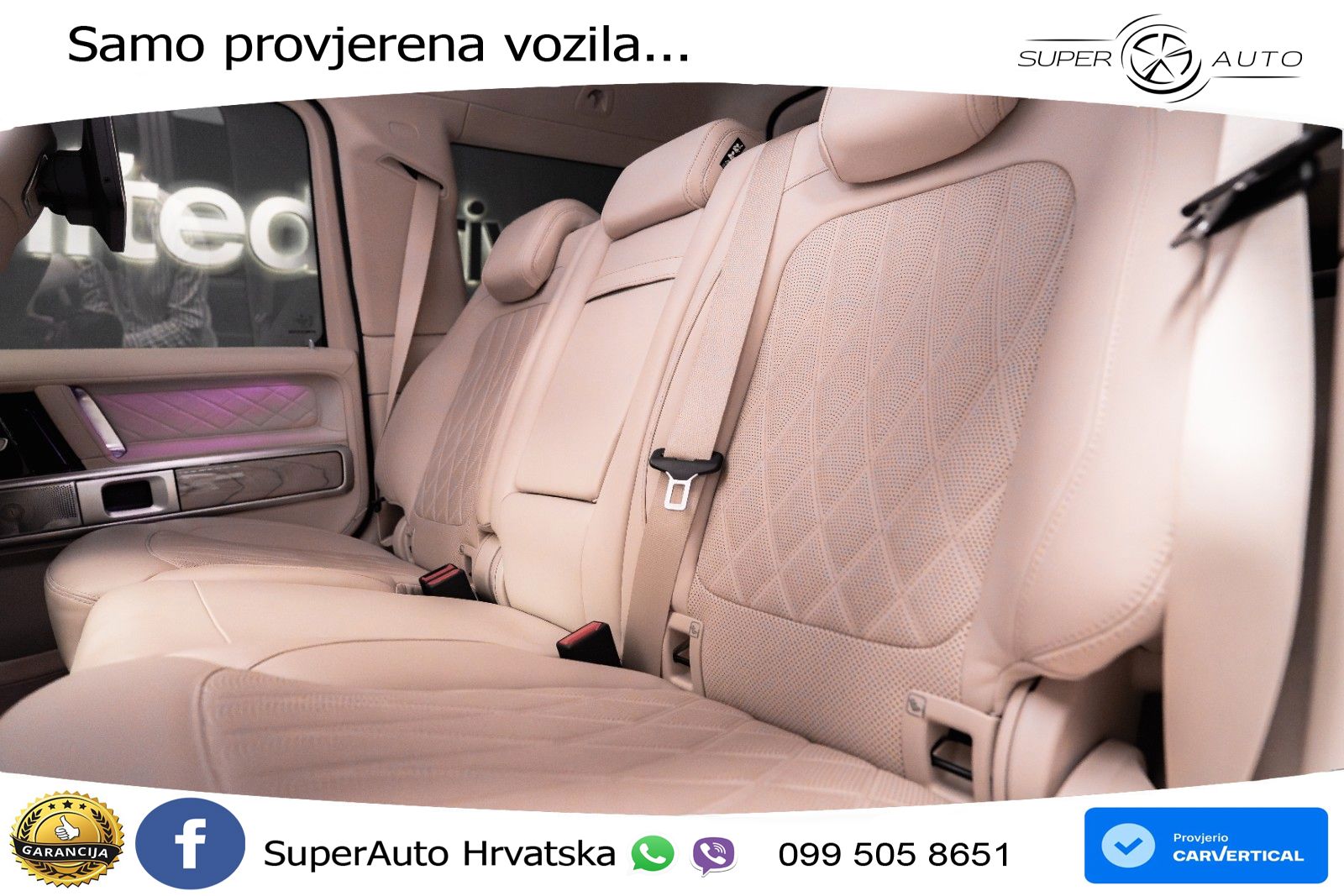Mercedes AMG G 63 Long V8 (585 KS) 4MATIC 9G-TRONIC AMG SPEEDSHIFT TCT LED+GR SJED+ACC