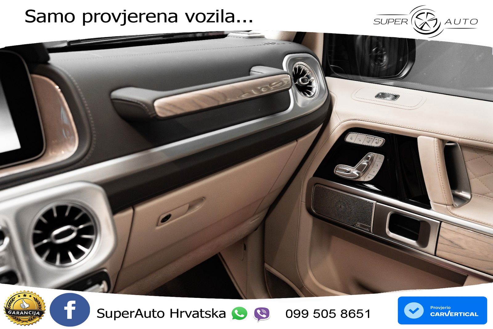 Mercedes AMG G 63 Long V8 (585 KS) 4MATIC 9G-TRONIC AMG SPEEDSHIFT TCT LED+GR SJED+ACC