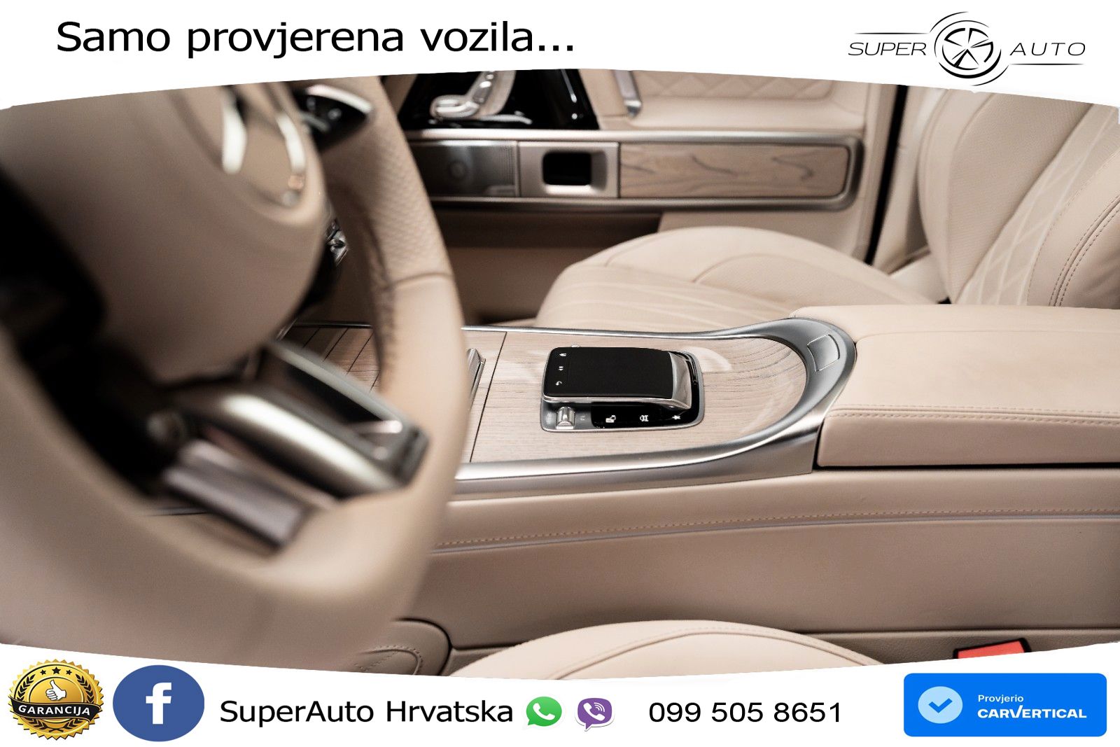 Mercedes AMG G 63 Long V8 (585 KS) 4MATIC 9G-TRONIC AMG SPEEDSHIFT TCT LED+GR SJED+ACC