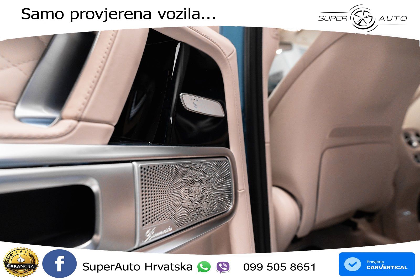 Mercedes AMG G 63 Long V8 (585 KS) 4MATIC 9G-TRONIC AMG SPEEDSHIFT TCT LED+GR SJED+ACC