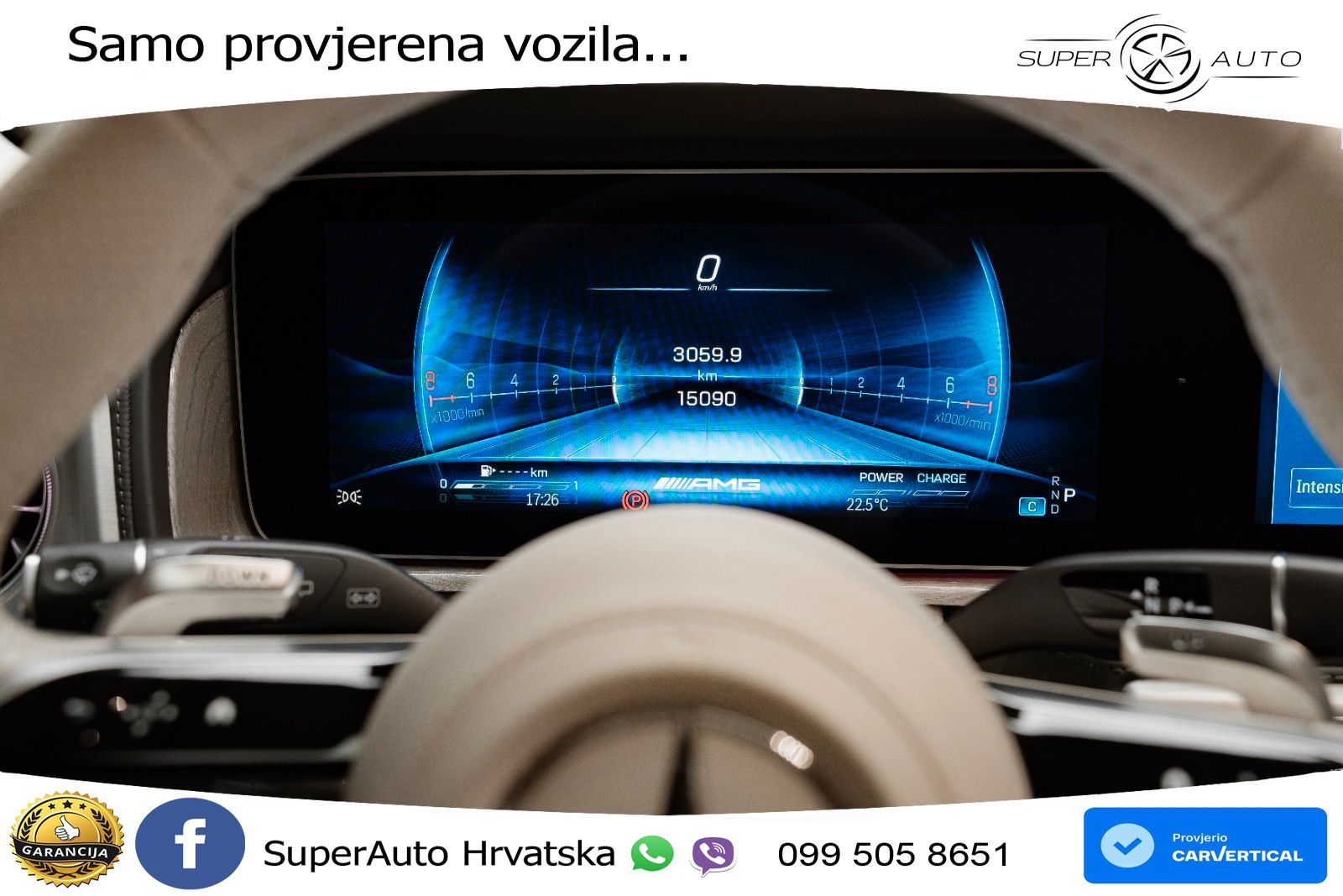 Mercedes AMG G 63 Long V8 (585 KS) 4MATIC 9G-TRONIC AMG SPEEDSHIFT TCT LED+GR SJED+ACC