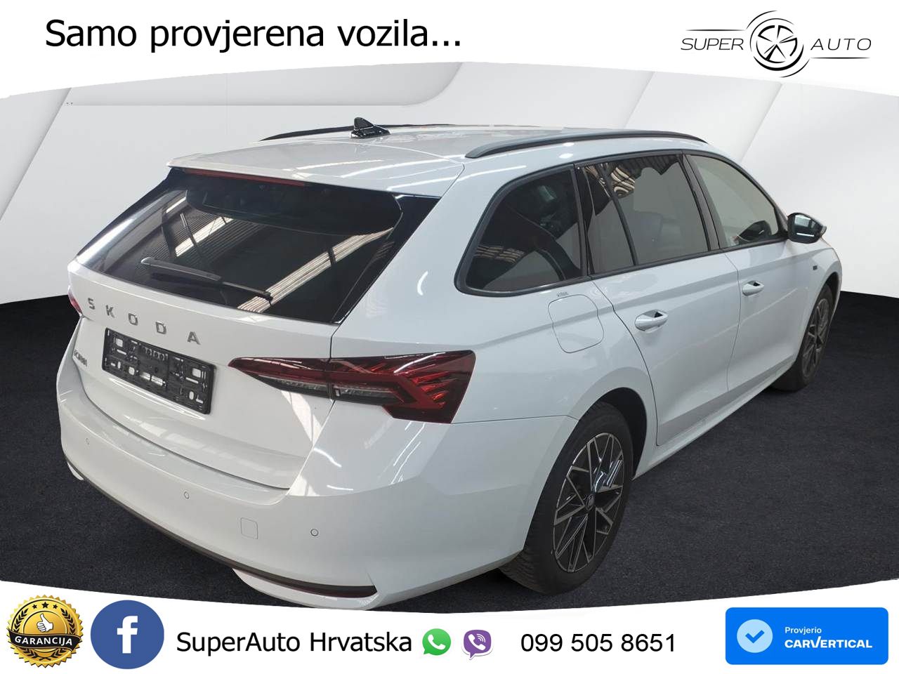Škoda Octavia Combi 2.0 TDI (150 KS) DSG LED+GR SJED+ACC