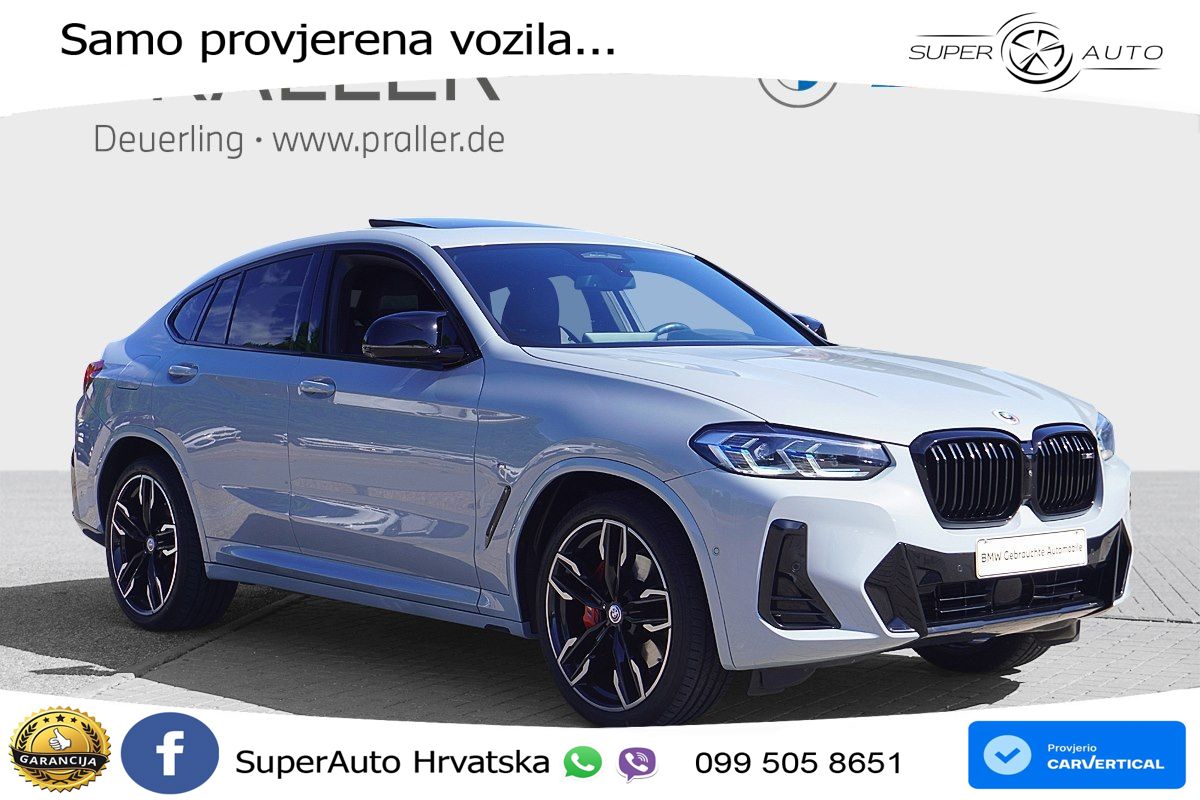 BMW X4 M40d (340 KS) xDrive Steptronic ACC+HEAD+4xGR SJED+360+PANO