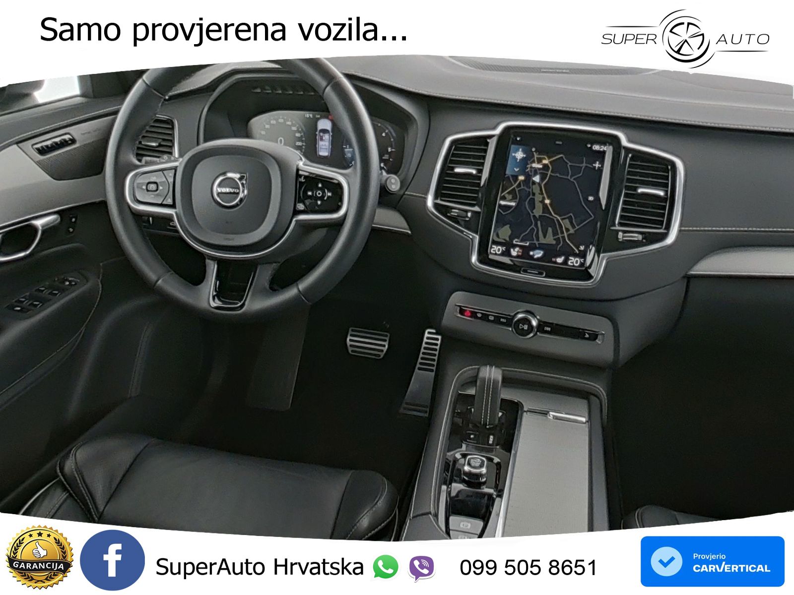 Volvo XC90 2.0 B5 Diesel AWD Automatic ACC+HEAD+GR SJED+360+PANO