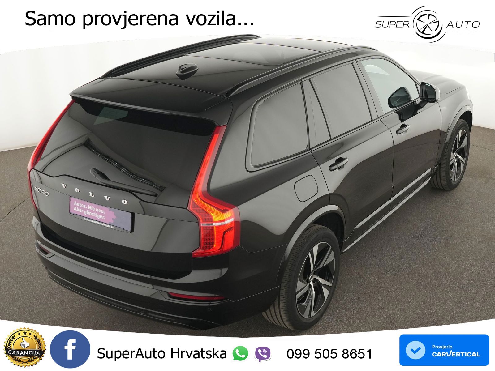 Volvo XC90 2.0 B5 Diesel AWD Automatic ACC+HEAD+GR SJED+360+PANO