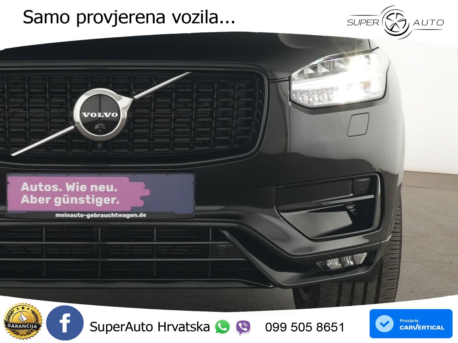Volvo XC90 2.0 B5 Diesel AWD Automatic ACC+HEAD+GR SJED+360+PANO