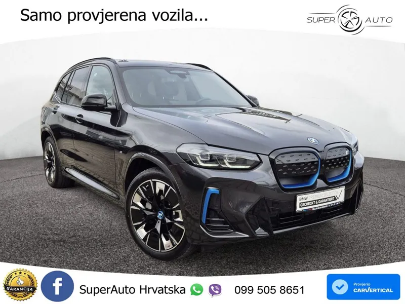 BMW iX3 80 kWh (286 KS) M Sport ACC+HEAD+GR SJED+360+PANO