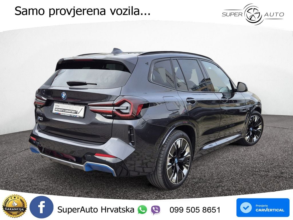 BMW iX3 80 kWh (286 KS) M Sport ACC+HEAD+GR SJED+360+PANO