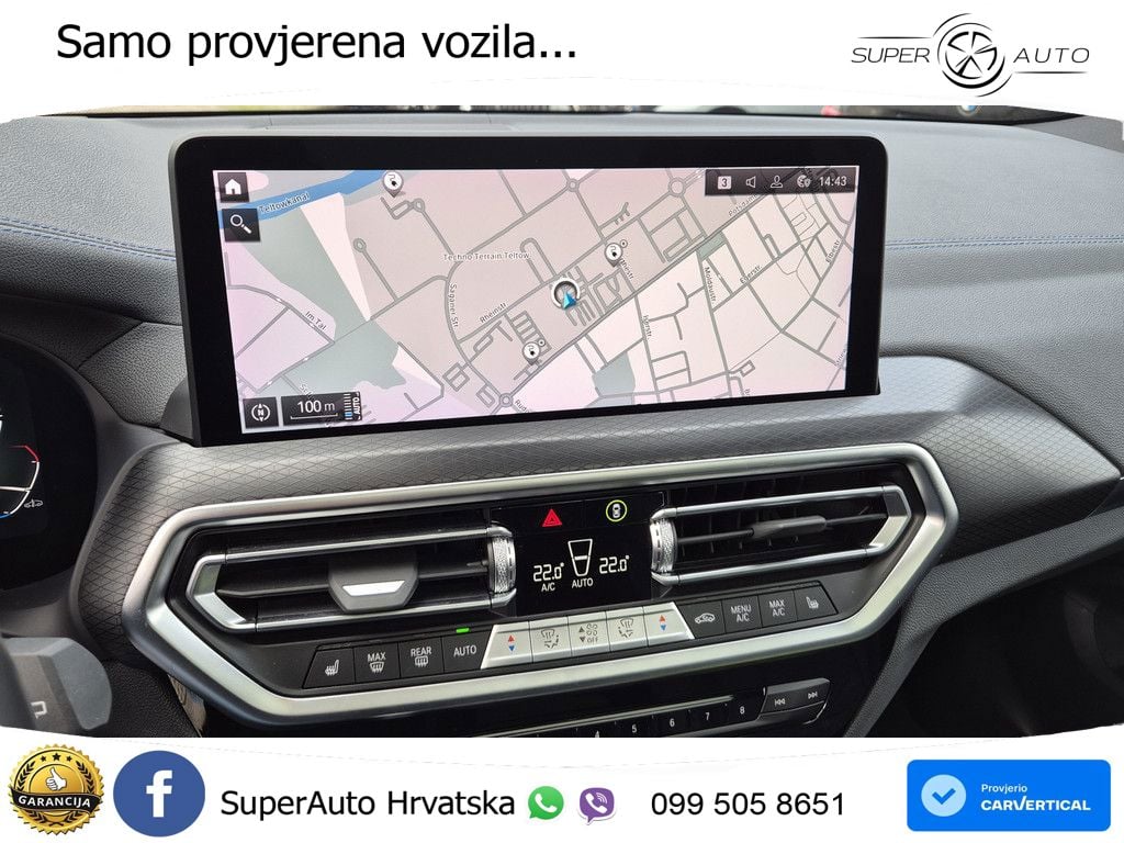 BMW iX3 80 kWh (286 KS) M Sport ACC+HEAD+GR SJED+360+PANO
