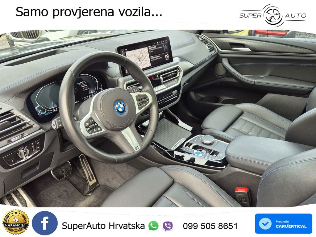 BMW iX3 80 kWh (286 KS) M Sport ACC+HEAD+GR SJED+360+PANO