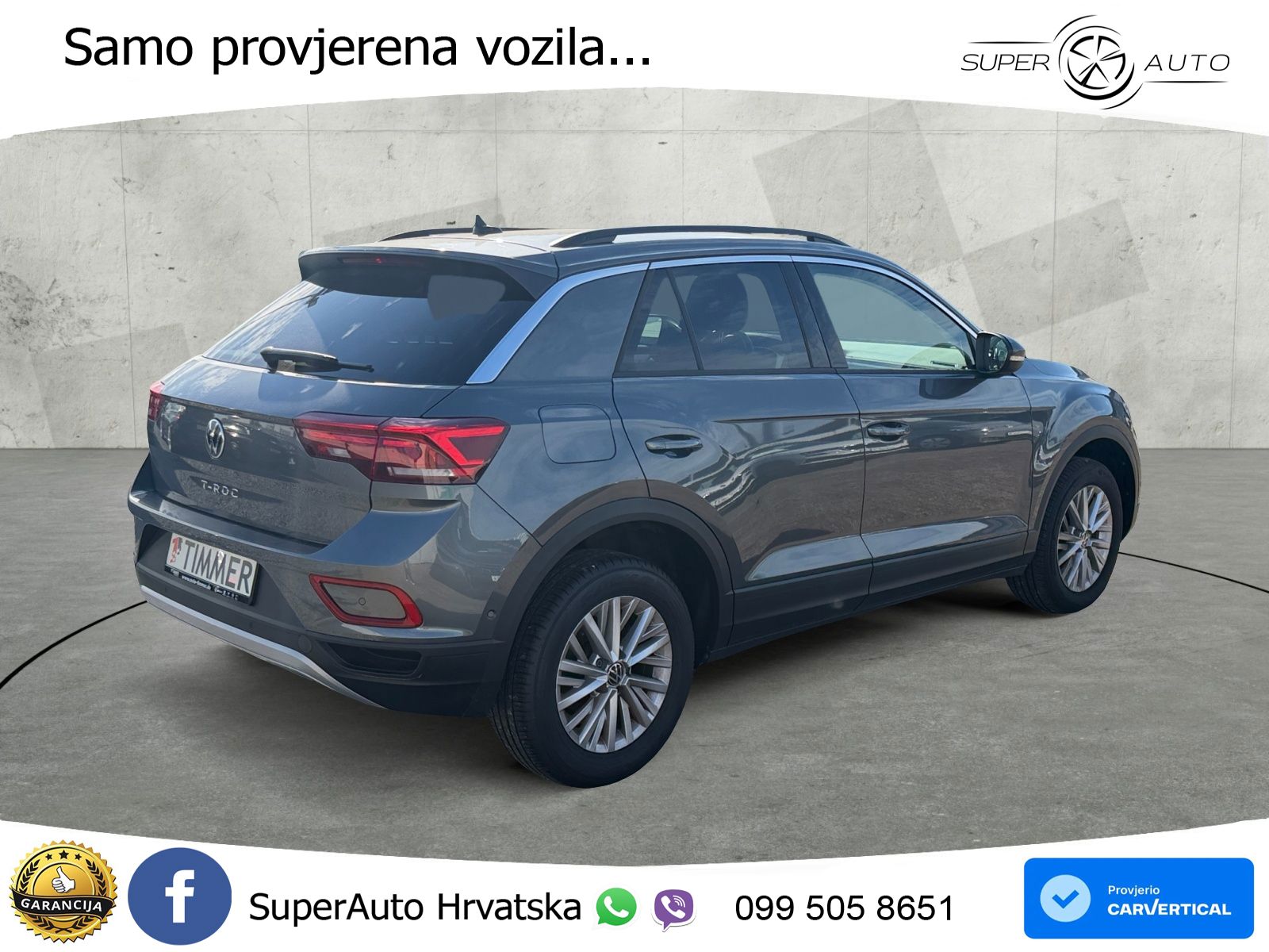 Volkswagen T-Roc I 1.5 TSI (150 KS) DSG LED+GR SJED+ACC