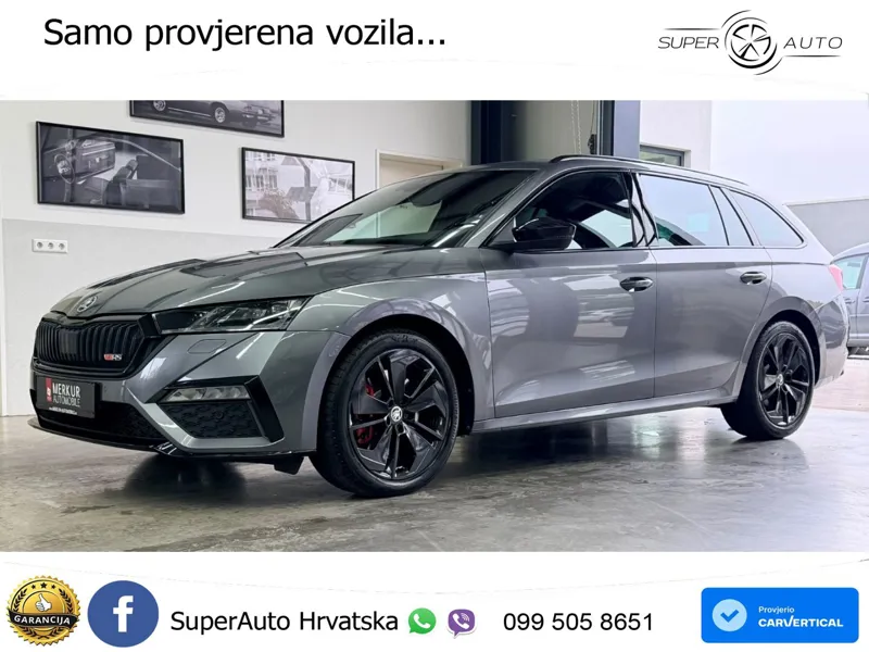 Škoda Octavia Combi RS 2.0 TSI (245 KS) DSG