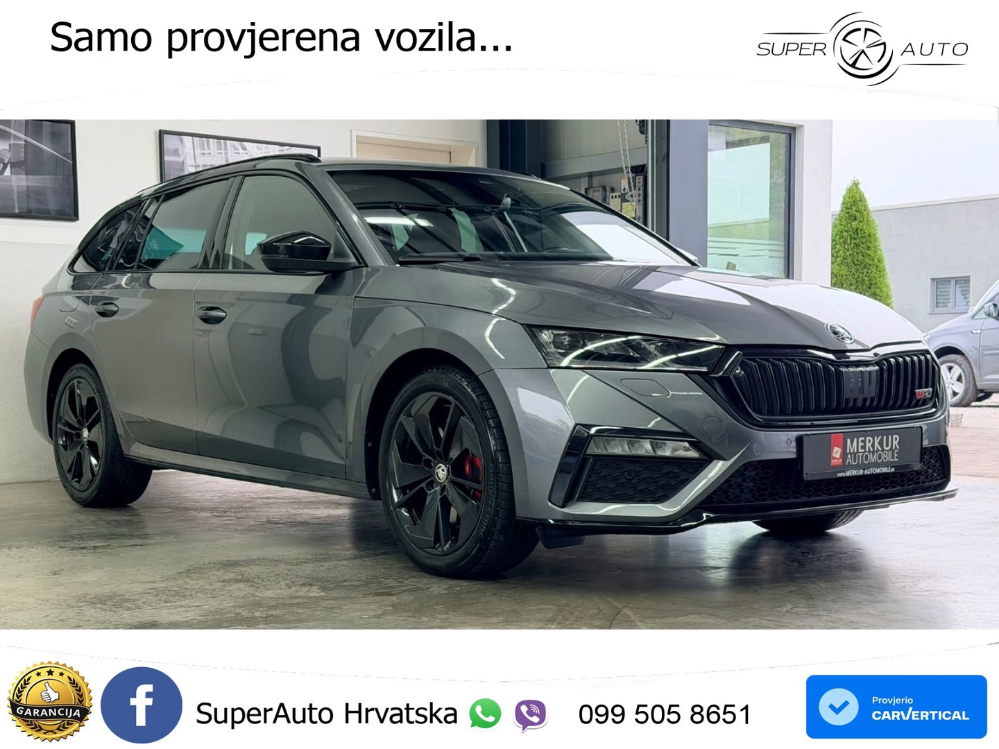 Škoda Octavia Combi RS 2.0 TSI (245 KS) DSG