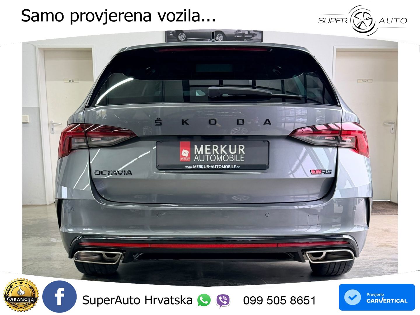 Škoda Octavia Combi RS 2.0 TSI (245 KS) DSG