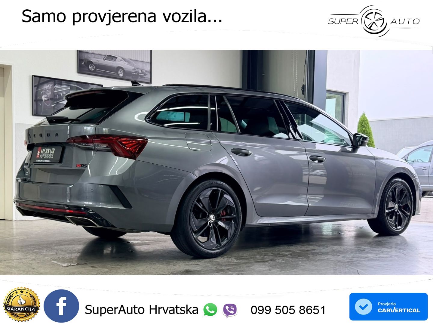 Škoda Octavia Combi RS 2.0 TSI (245 KS) DSG