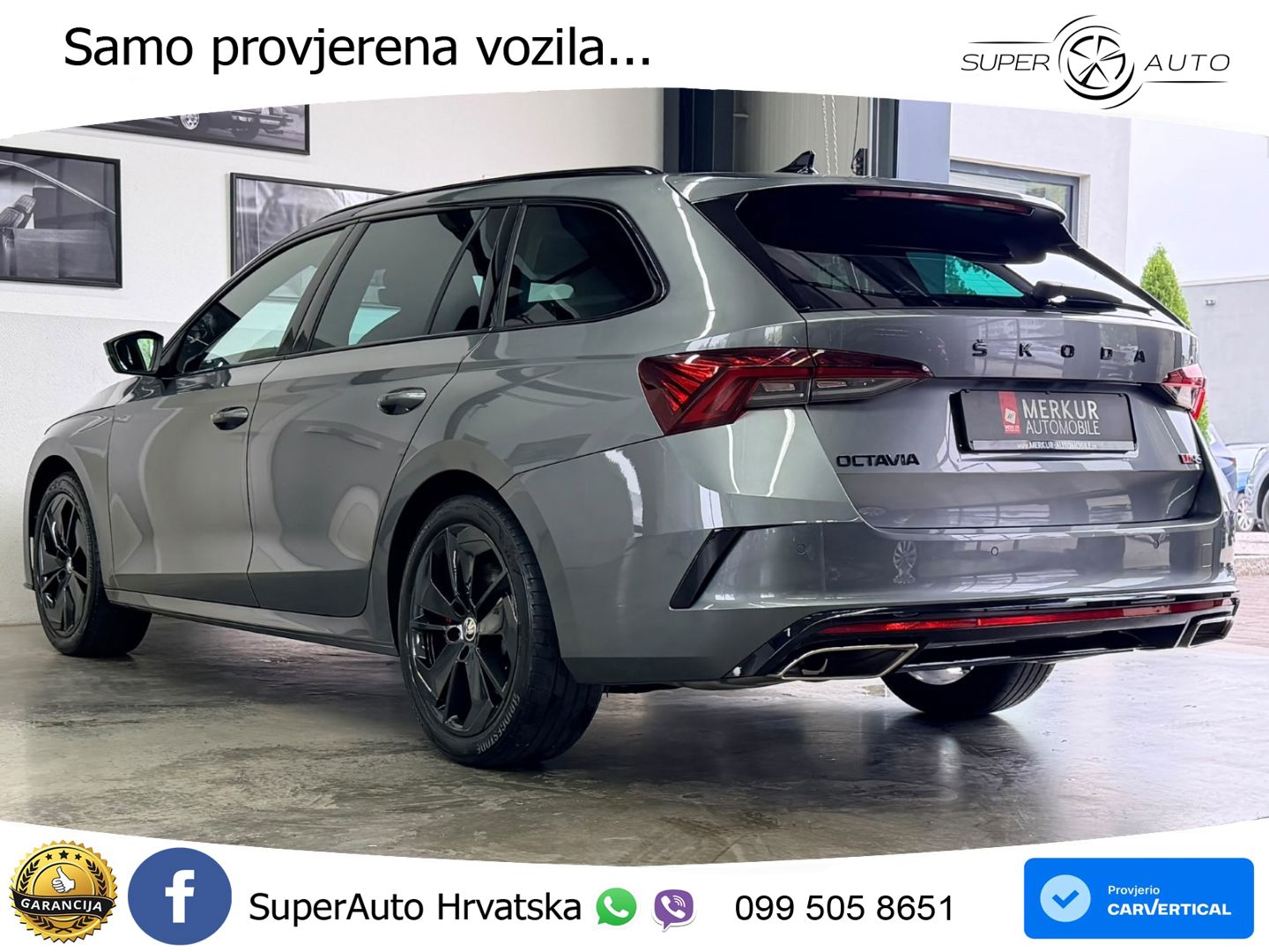 Škoda Octavia Combi RS 2.0 TSI (245 KS) DSG
