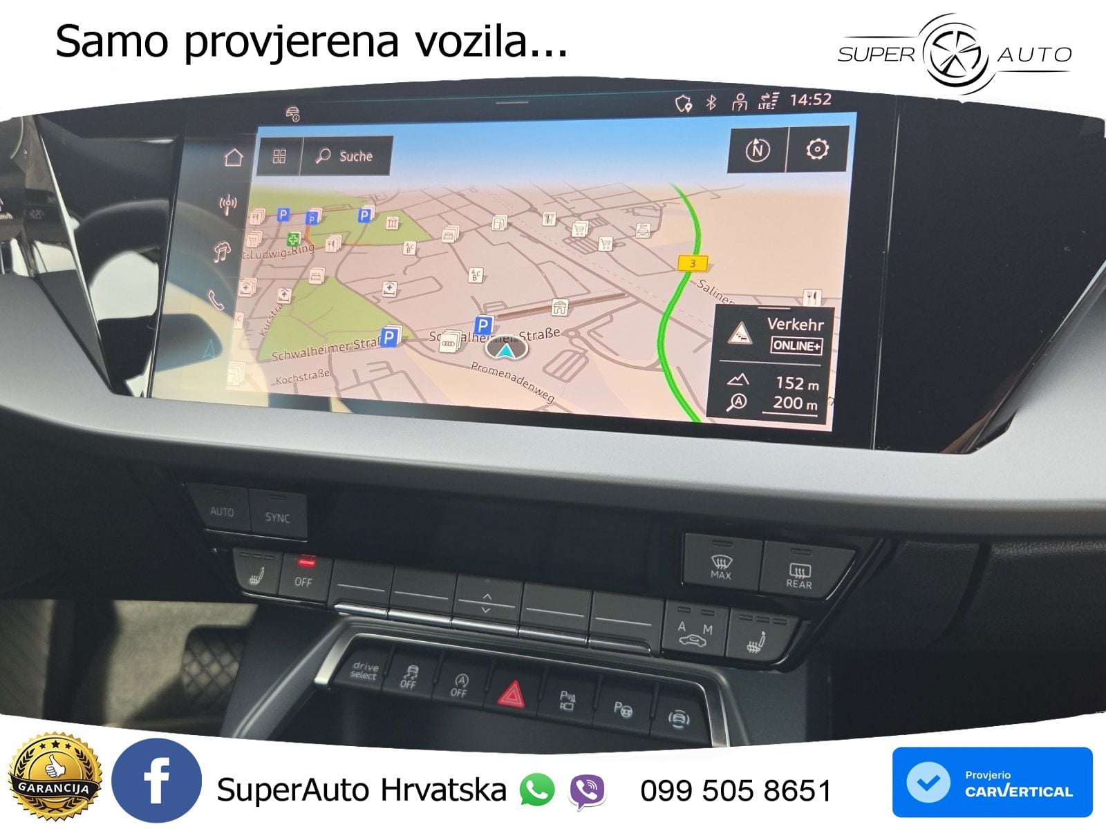 Audi A3 allstreet 40 TFSI (204 KS) quattro S tronic LED+GR SJED+ACC