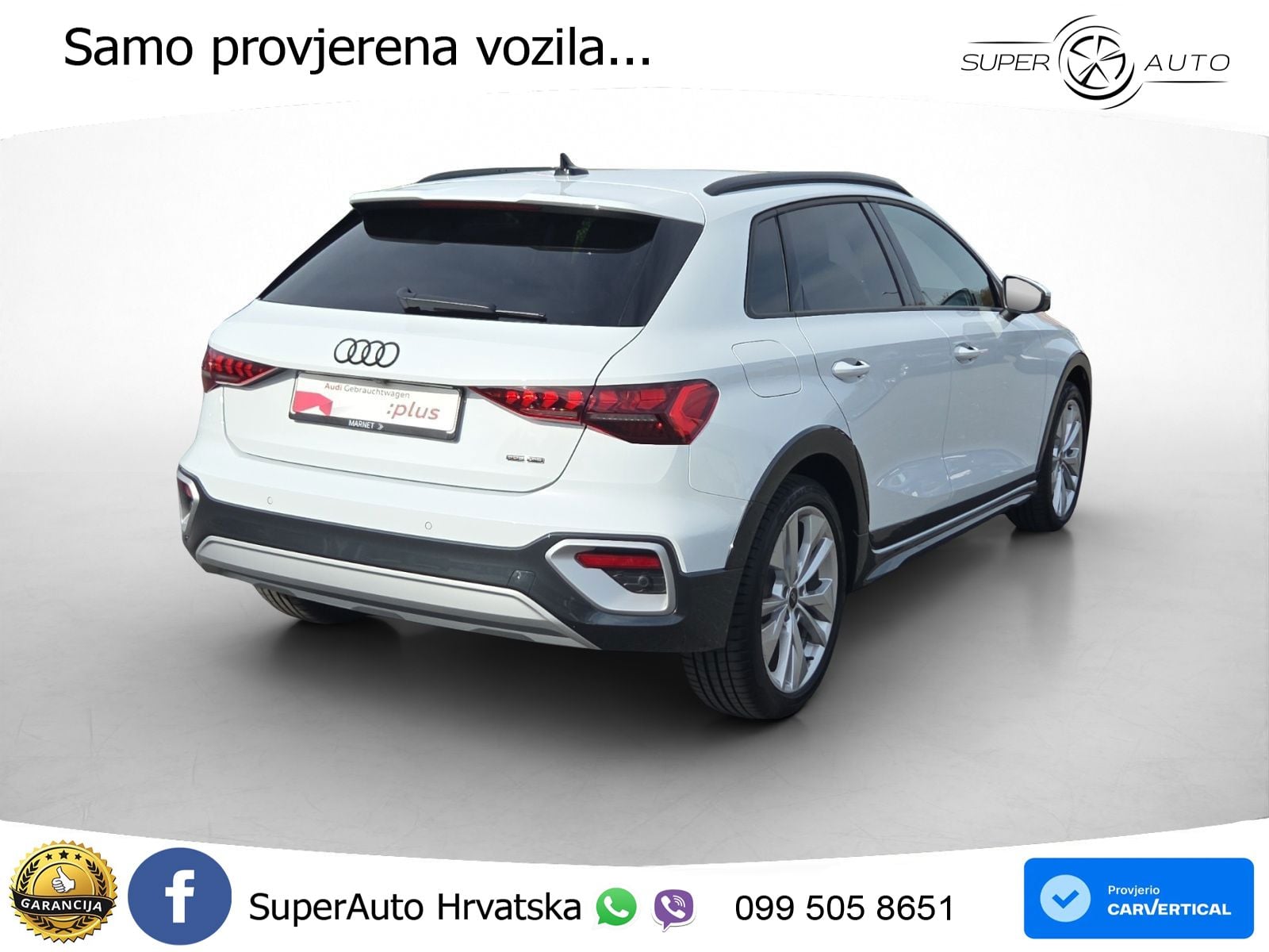 Audi A3 allstreet 40 TFSI (204 KS) quattro S tronic LED+GR SJED+ACC