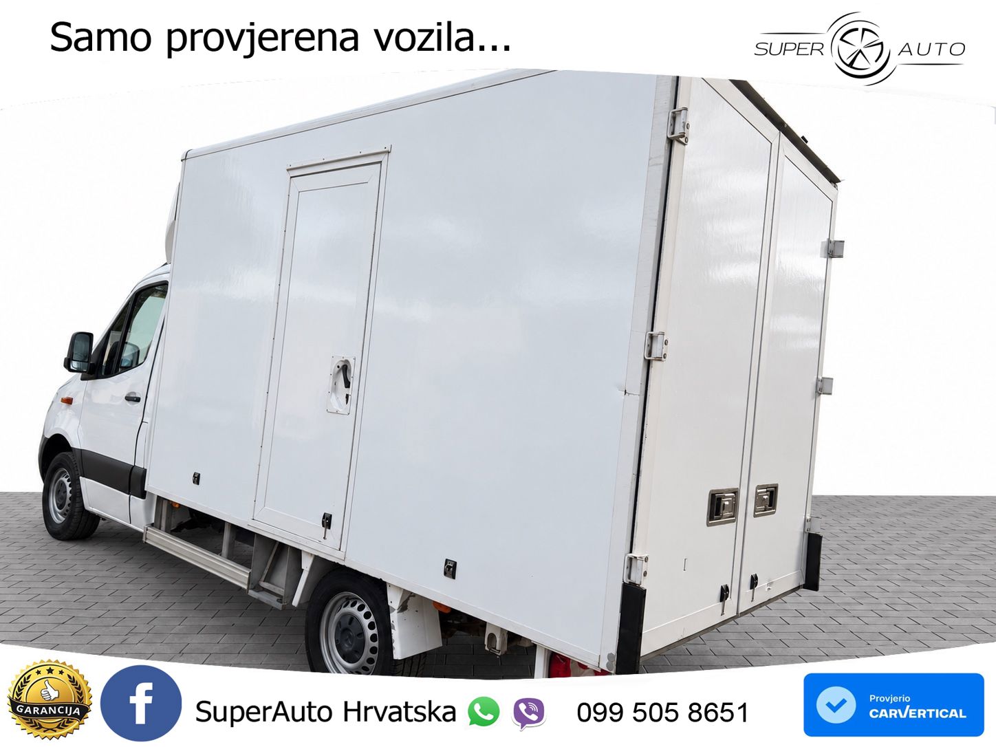 Mercedes-Benz Sprinter 315 Kühlkoffer,Frischdienst 0 Grad, 150 KS