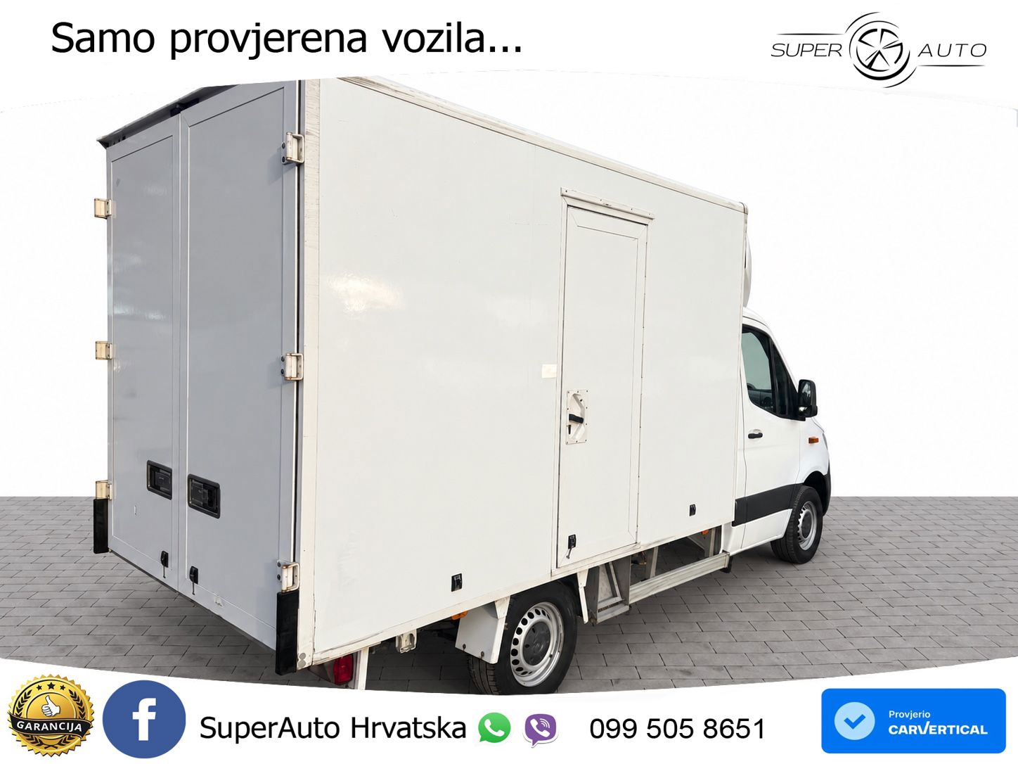 Mercedes-Benz Sprinter 315 Kühlkoffer,Frischdienst 0 Grad, 150 KS