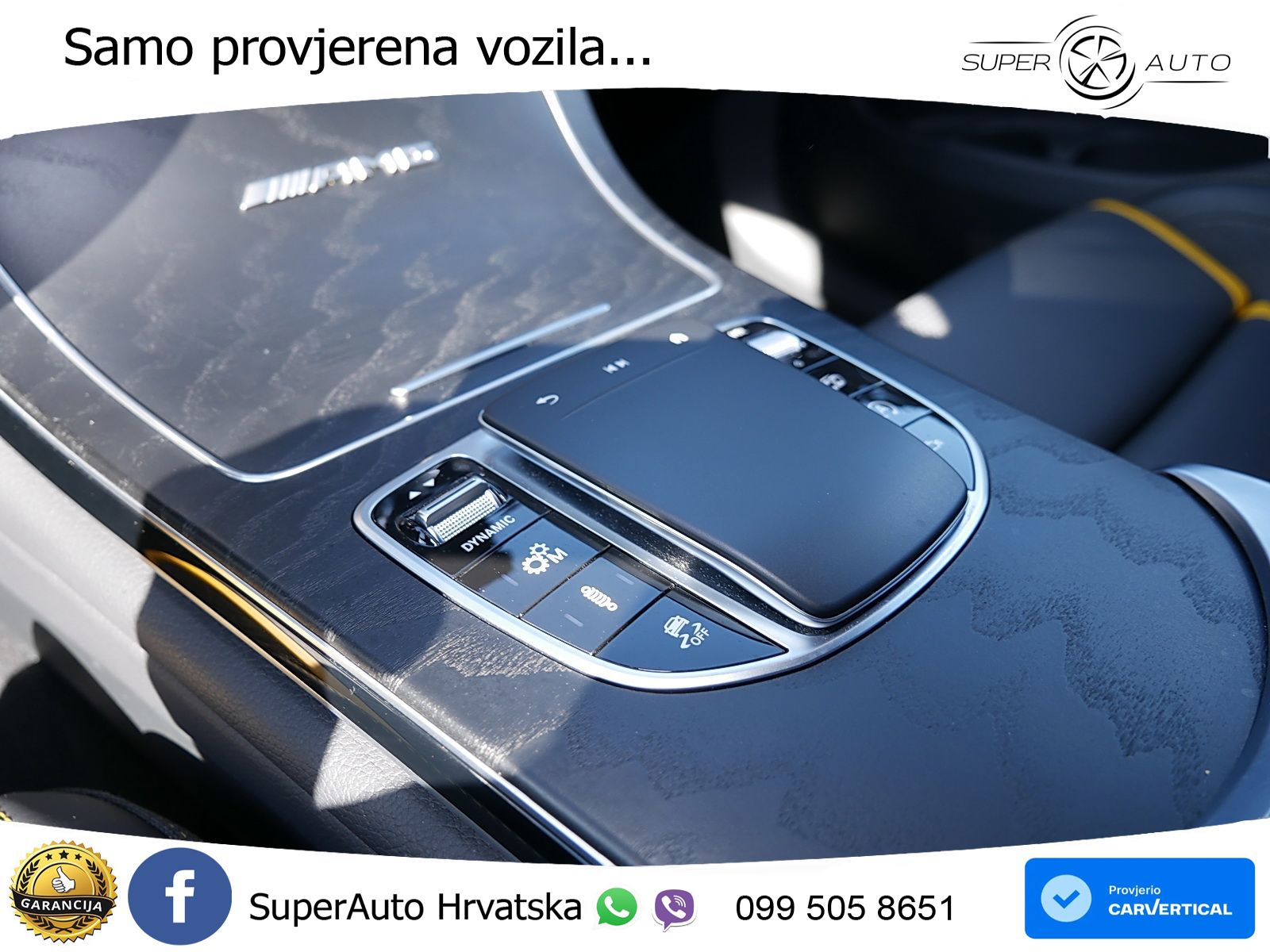 Mercedes AMG GLC 63 S V8 (510 KS) 4MATIC+ MCT ZRAČNI+ACC+GR SJED+360+PANO