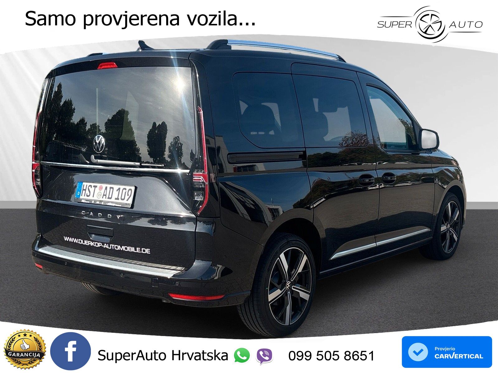 Volkswagen Caddy Style 5-Sitzer Motor: 2.0 TDI 122 KS
