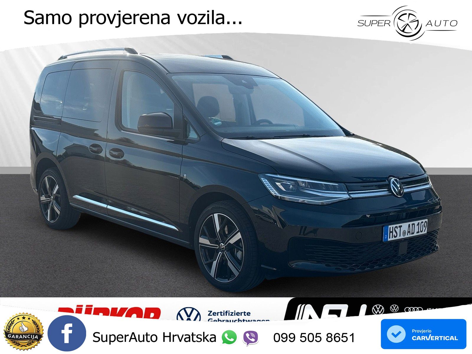 Volkswagen Caddy Style 5-Sitzer Motor: 2.0 TDI 122 KS