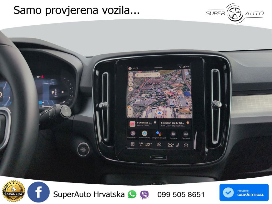 Volvo XC40 2.0 B3 163 KS Automatic LED+GR SJED+ACC