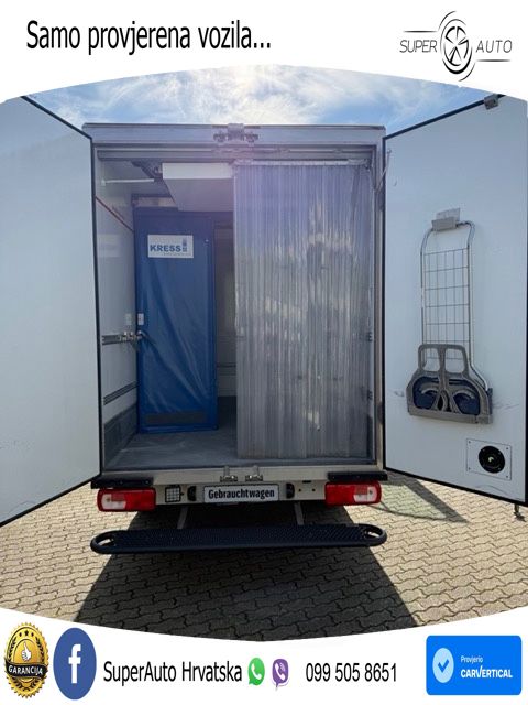 Volkswagen Crafter 35 TDI Kühlkoffer 2 KAMM. + STAND -20 °C 140 KS
