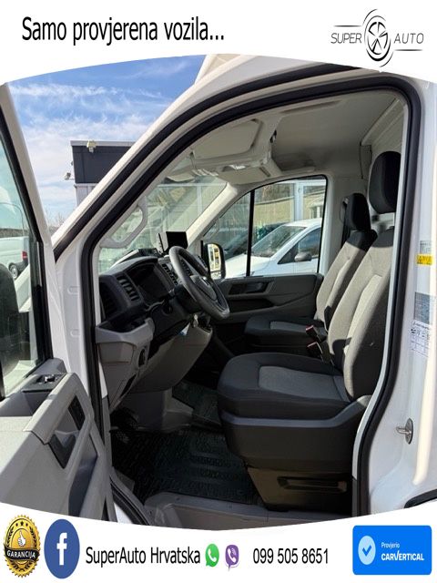 Volkswagen Crafter 35 TDI Kühlkoffer 2 KAMM. + STAND -20 °C 140 KS