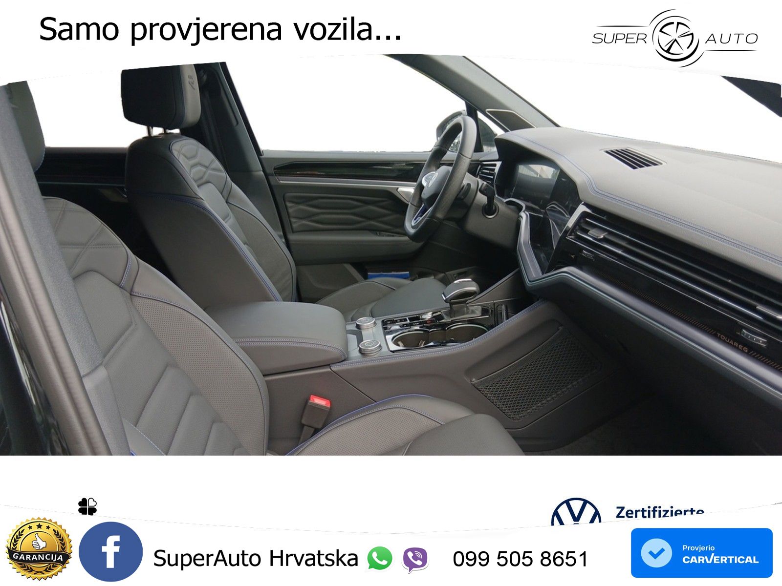 Volkswagen Touareg R 3.0 V6 TFSI (462 KS) 4MOTION Tiptronic ZRAČNI+ACC+4xGR SJED+KAM