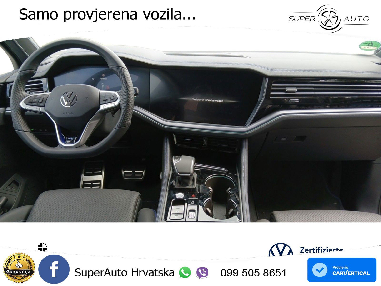 Volkswagen Touareg R 3.0 V6 TFSI (462 KS) 4MOTION Tiptronic ZRAČNI+ACC+4xGR SJED+KAM
