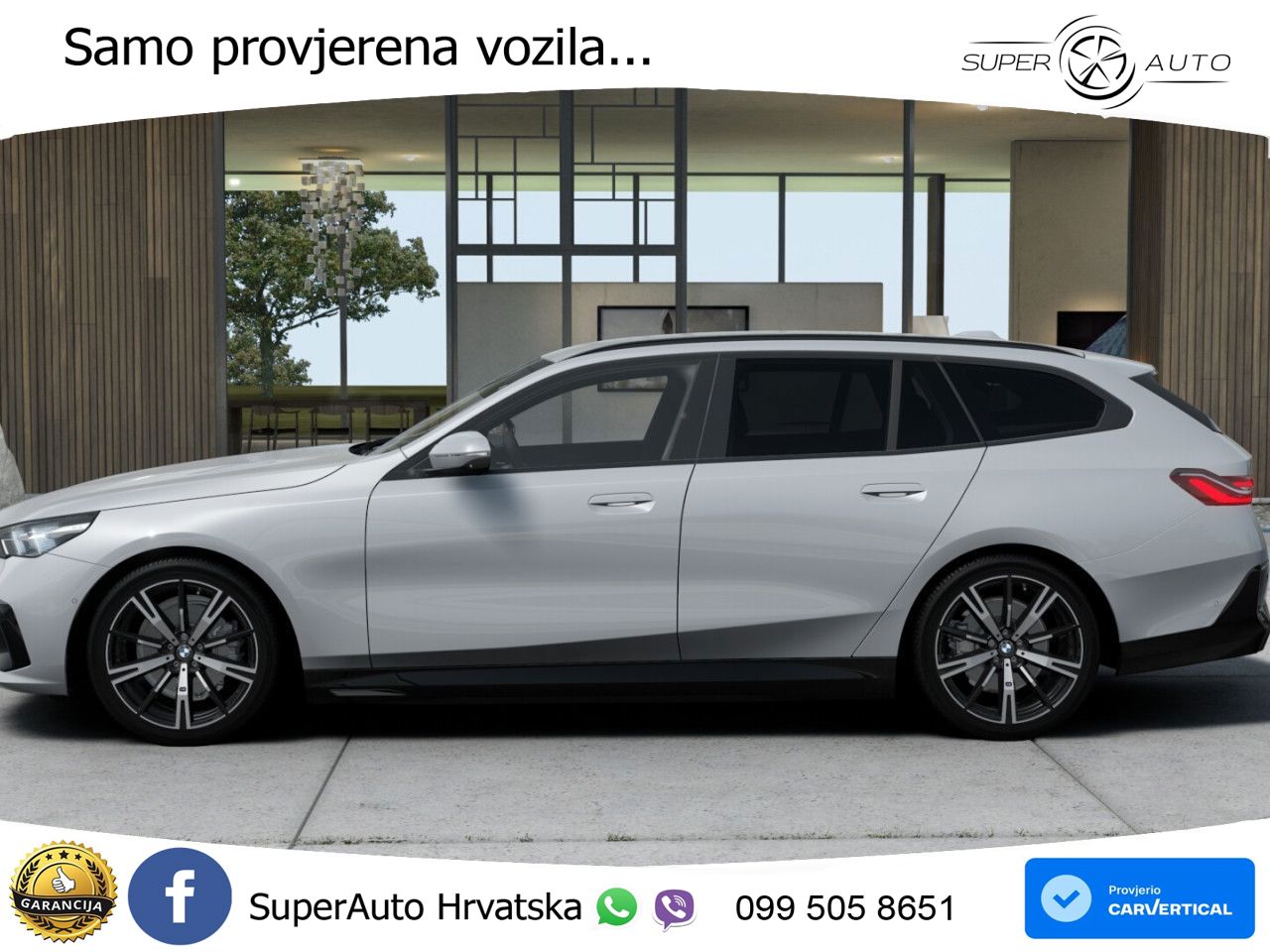 BMW 520i Touring (208 KS) Steptronic M Sport LED+GR SJED+ACC