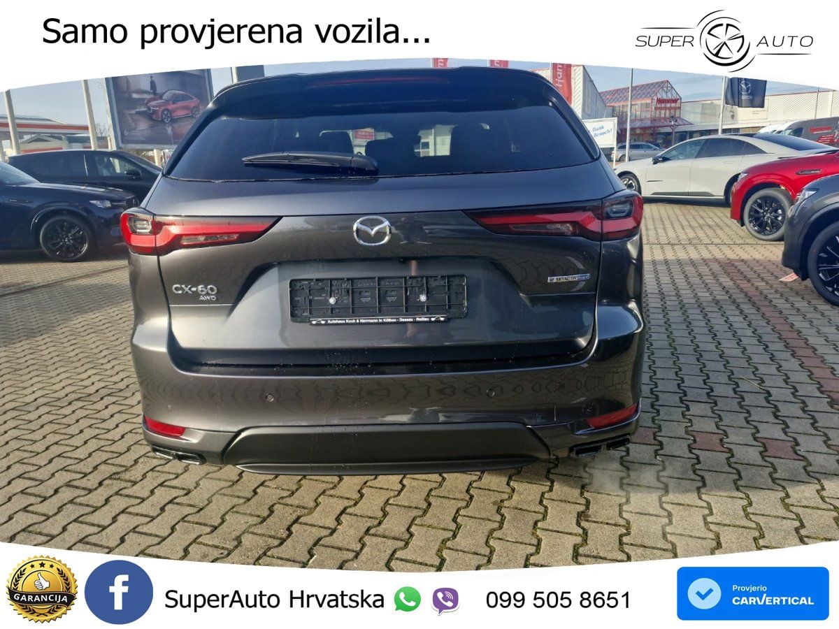 Mazda CX-60 2.5 e-Skyactiv (328 KS) AWD Automatic MATRIX+GR SJED+KAM