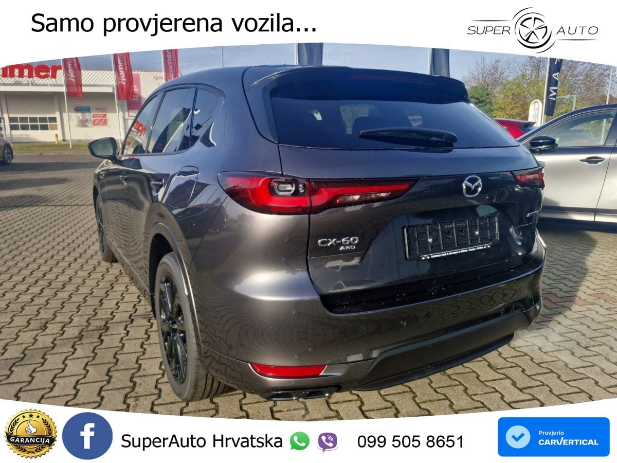 Mazda CX-60 2.5 e-Skyactiv (328 KS) AWD Automatic MATRIX+GR SJED+KAM