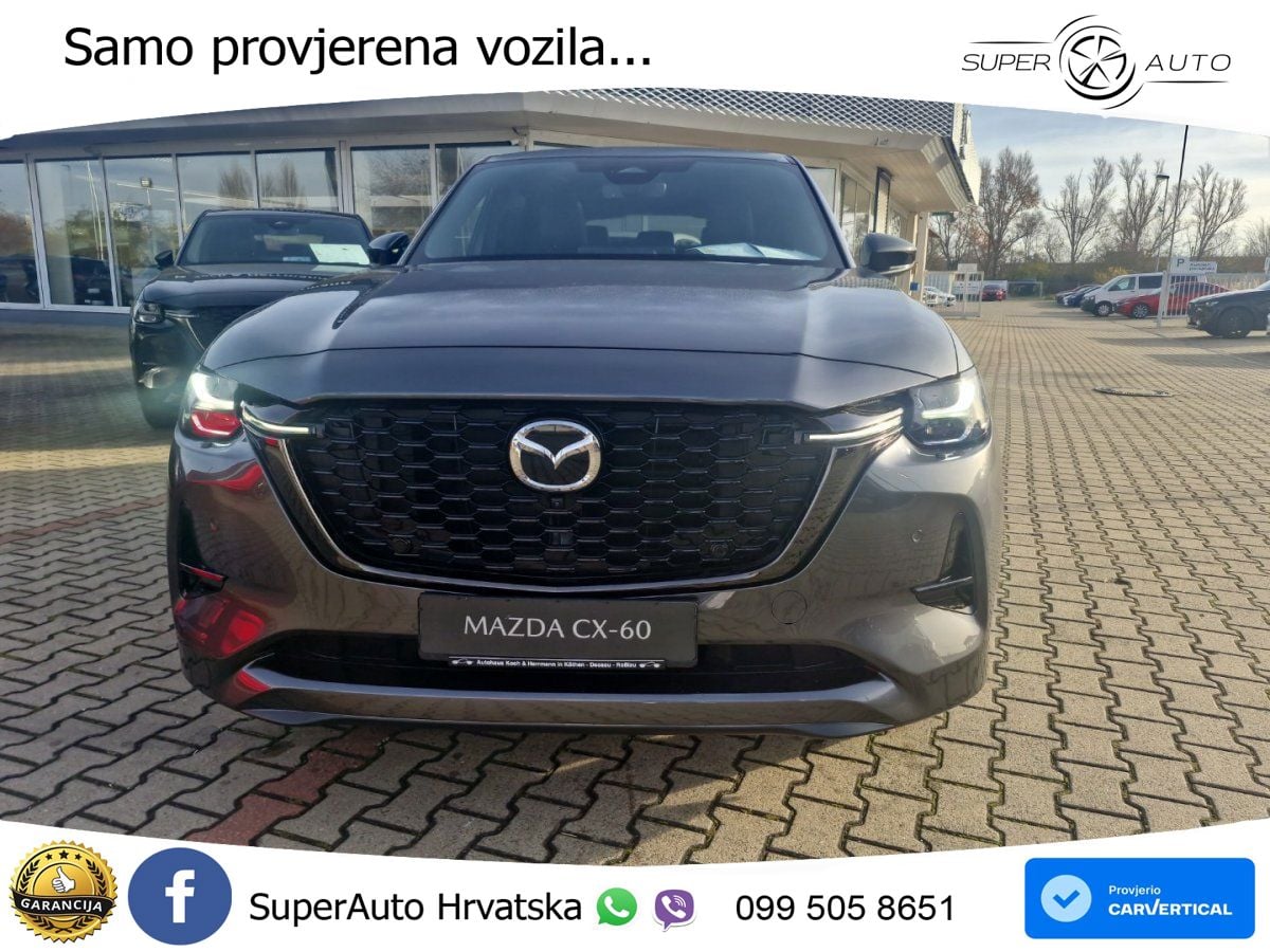 Mazda CX-60 2.5 e-Skyactiv (328 KS) AWD Automatic MATRIX+GR SJED+KAM