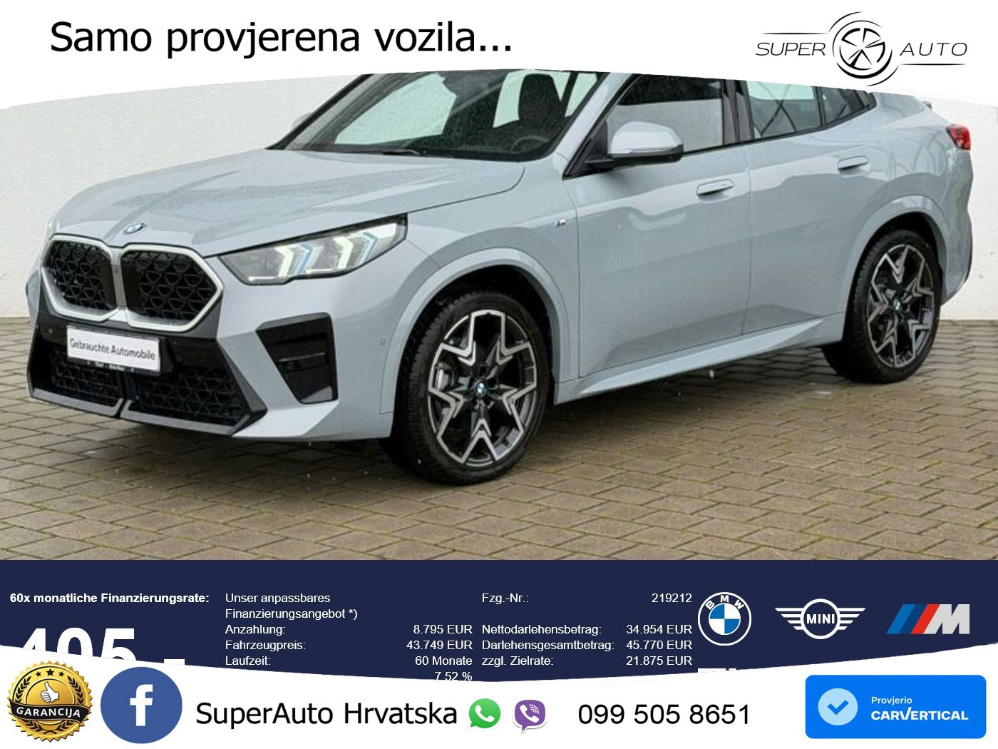 BMW X2 sDrive18d Steptronic M Sport LED+GR SJED+ACC