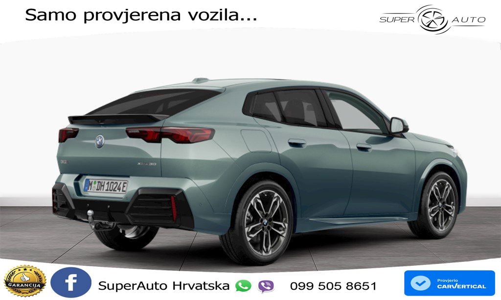 BMW iX2 66.5 kWh (313 KS) xDrive30 M Sport LED+GR SJED+ACC