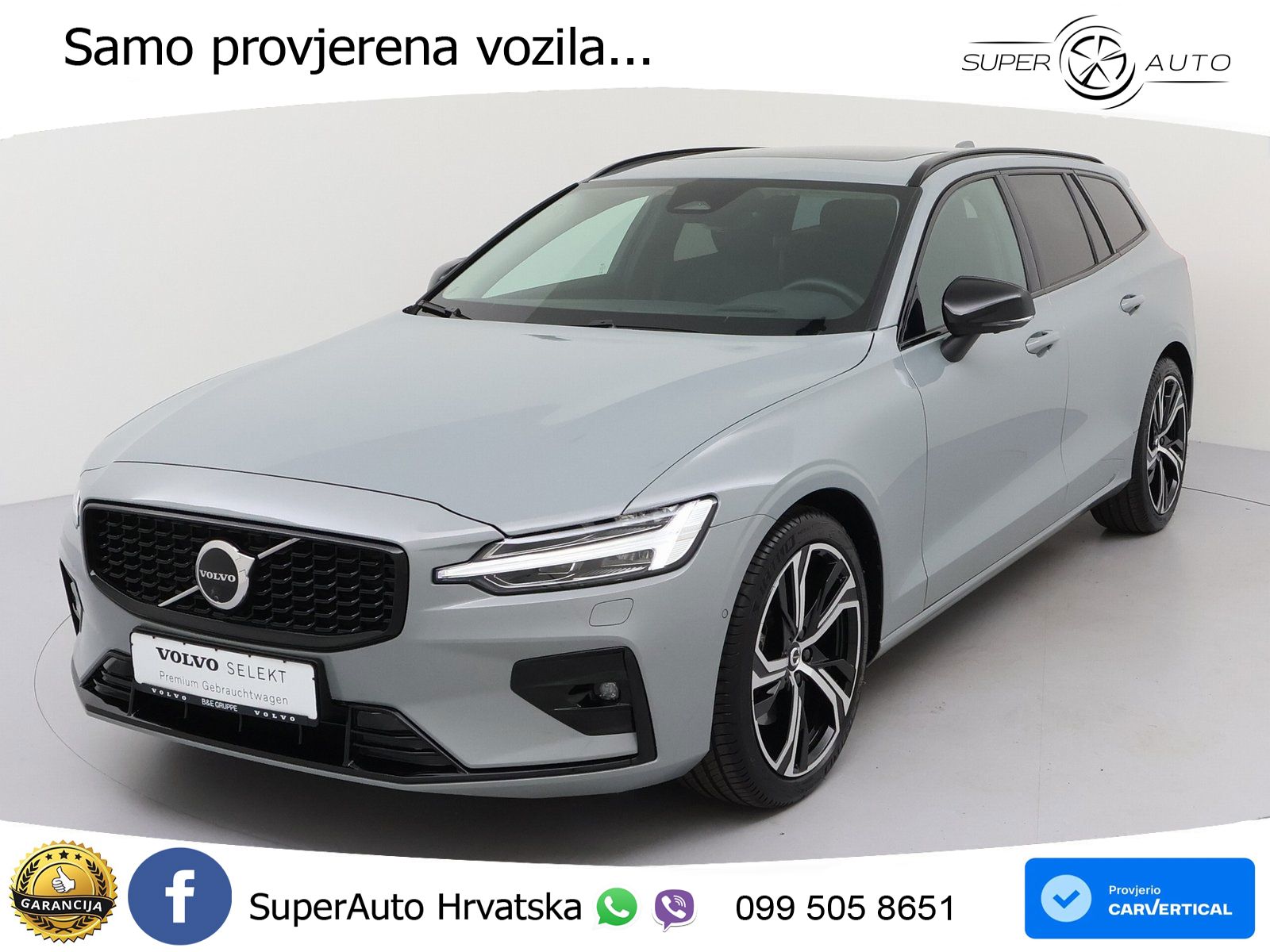 Volvo V60 2.0 B4 Benzin DCT ACC+HEAD+4xGR SJED+360+PANO