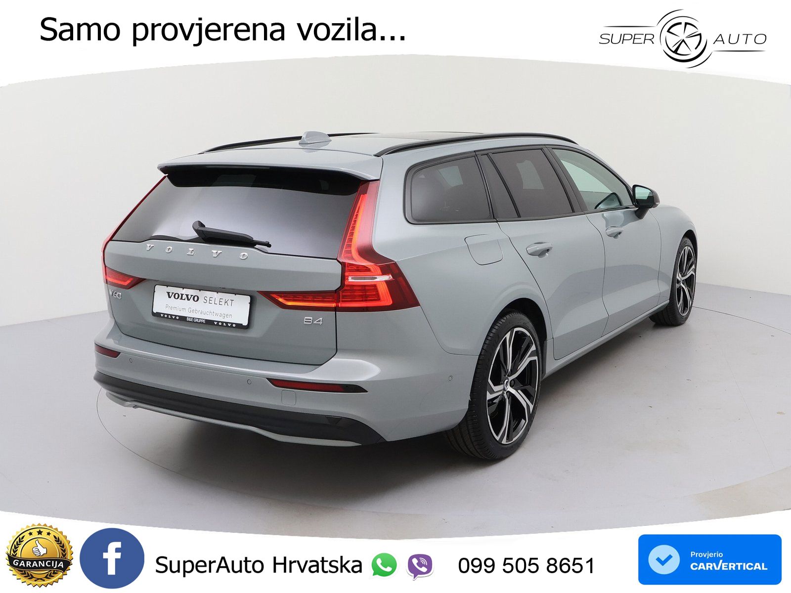 Volvo V60 2.0 B4 Benzin DCT ACC+HEAD+4xGR SJED+360+PANO